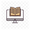 E Book Online Book Book Icon