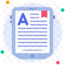 E Book Online Learning Icon