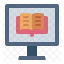 E Book Computer Book Icon