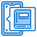 E Book App E Book Anwendung Buch Symbol