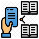 Smartphone E Book Buch Symbol