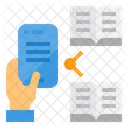 Smartphone E Book Buch Symbol