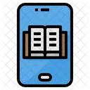 E Book Buch Smartphone Symbol