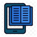 E Book Smartphone Education Symbol