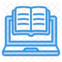 E-Book-Laptop  Symbol