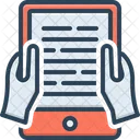 E-Book lesen  Symbol