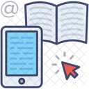 E Book Reader Smartphone Handy Symbol