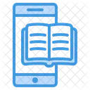 E-Book-Smartphone  Symbol