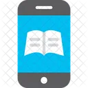 E Books Onilne Marketing Smartphone Icon