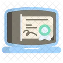 E-certificate  Icon