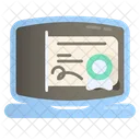 E-certificate  Icon