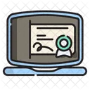 E-certificate  Icon