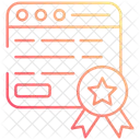 E certificate  Icon