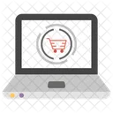 Online Shopping Internet Buying E Commerce Icon