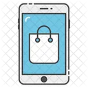 Mobile Banking M Commerce Mobile Shopping Icon