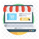 Online Shopping Buy Online E Commerce Icon