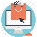 Ecommerce Bag Online Icon