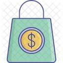 Commercial Shopping Bag E Commerce Icon
