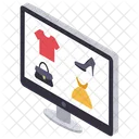 Online Shopping E Commerce Internet Buying Icon