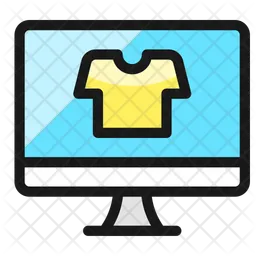 E Commerce Apparel  Icon