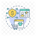 E-commerce growth  Icon