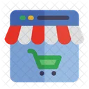 Ecommerce Online Shop Web Icon