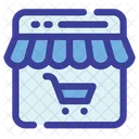 Ecommerce Online Shop Web Icon