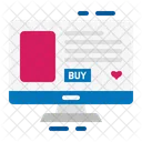 Ecommerce Online Shopping Digital Transactions Icon