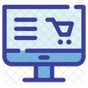 E Commerce Online Shop Cart Icon