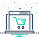 E Commerce Website Browser Icon