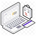 Online Shopping E Commerce Online Store Icon