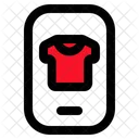 E Commerce Mobile Clothes Icon