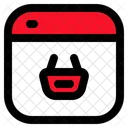 E Commerce Web Cart Icon