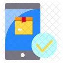 Smartphone Logistics Ecommerce Icon