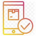 Smartphone Logistics Ecommerce Icon