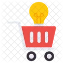 E Commerce Losung E Commerce Idee E Commerce Innovation Symbol