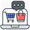 E-commerce marketing  Icon