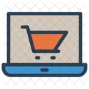 E Commerce Site Warenkorb Online Symbol