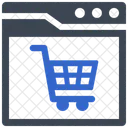 Online Page E Commerce Online Shop Icon
