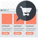 E Commerce Solutions Shopping Ecommerce Icon