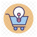 E Commerce Solutions Trolley Shopping Icon