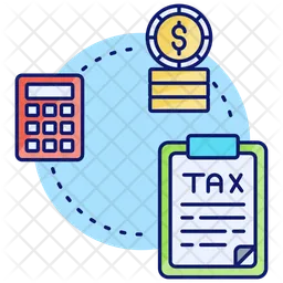 E-commerce taxation  Icon