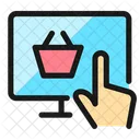 E Commerce Touch Buy  Icon