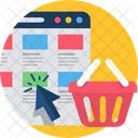 E-commerce Website  Icon