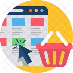 E-commerce Website  Icon