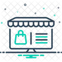 E Commerce Website E Commerce Website Icon