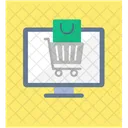 Eshopping Compras On Line Compras Pela Internet Ícone