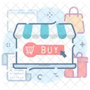 E-Einkauf  Symbol