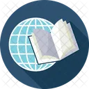 Book Globe Map Icon