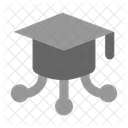E Learning Education Network Icon